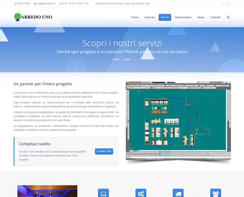 realizzazione-sito-web-aziendale - CEMA NEXT - Agenzia di Comunicazione ...